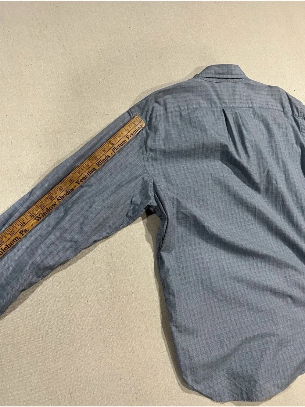 J. Crew Men's Light Gray Striped Button-Down Shirt